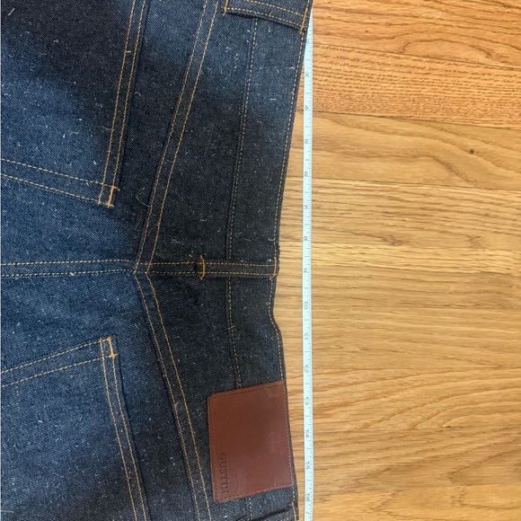 Gustin Men's Deep Indigo Slim Jeans - Picture 10 of 11